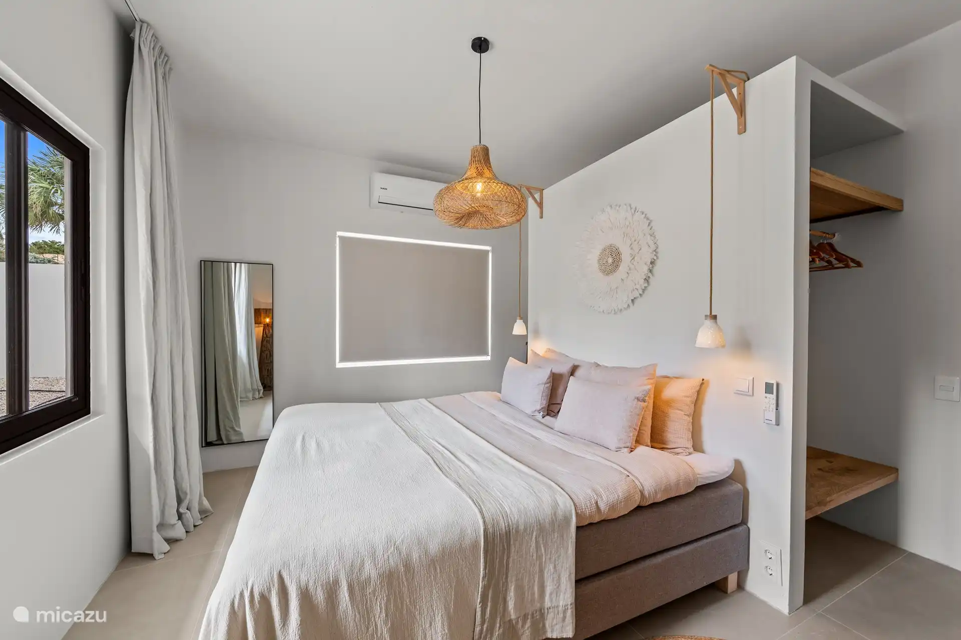 De derde slaapkamer.