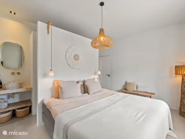 Villa Zensa - Jan Thiel | Curaçao, Banda Ariba (est), Brakkeput Abou - villa Avec salle de bain attenante.