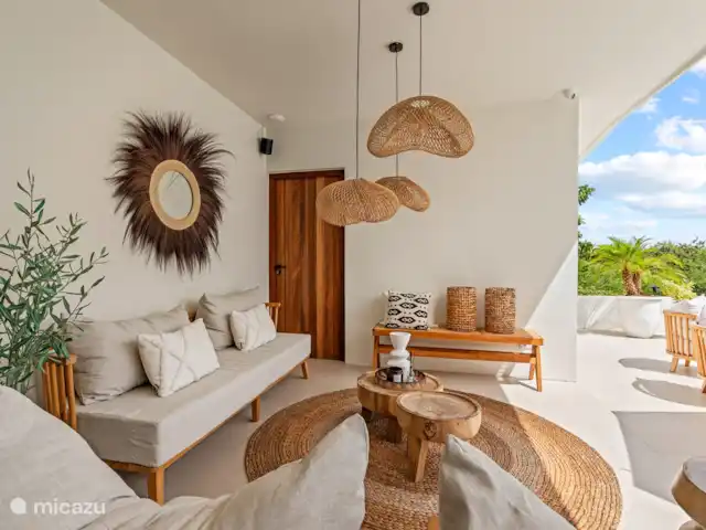 Villa Zensa - Jan Thiel | Curaçao, Banda Ariba (est), Brakkeput Abou - villa Le coin salon.