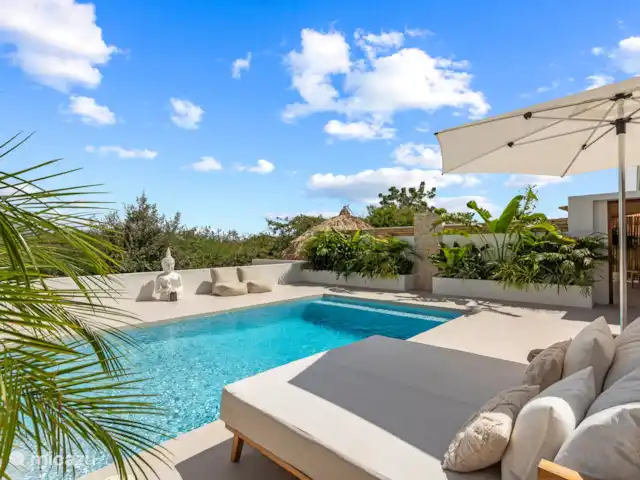 Villa Zensa - Jan Thiel | Curaçao, Banda Ariba (est), Brakkeput Abou - villa La villa et l’appartement ont une vue imprenable sur la réserve naturelle.