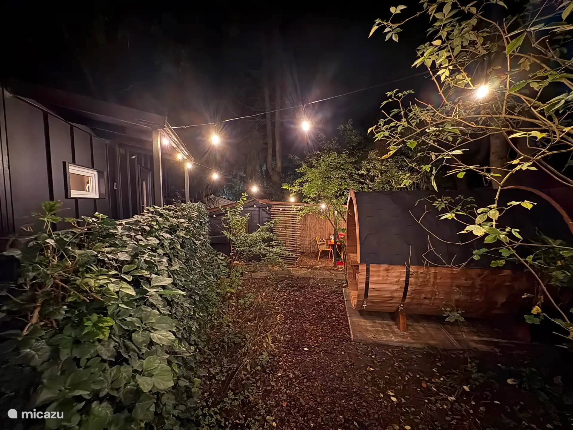 Sauna en sfeerverlichting