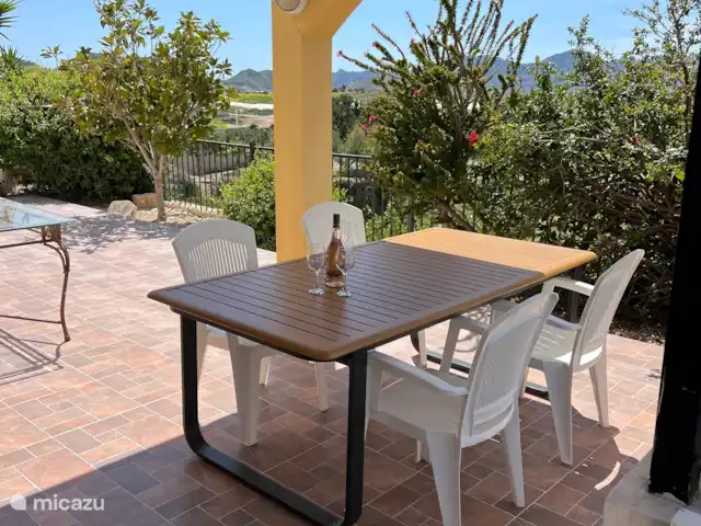 Casa El Mirador huren in Spanje, Costa Cálida, Mazarrón - villa buiten eettafel