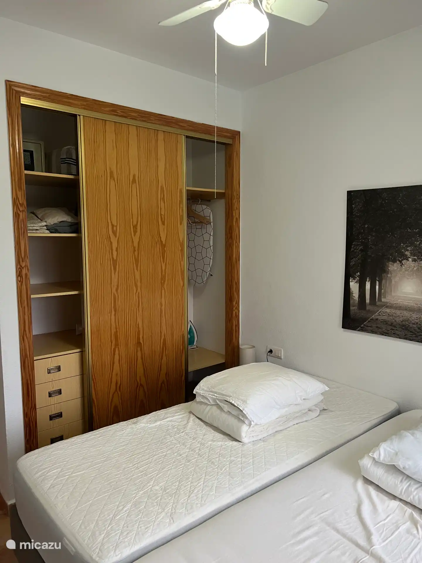 Sufficient cupboard space