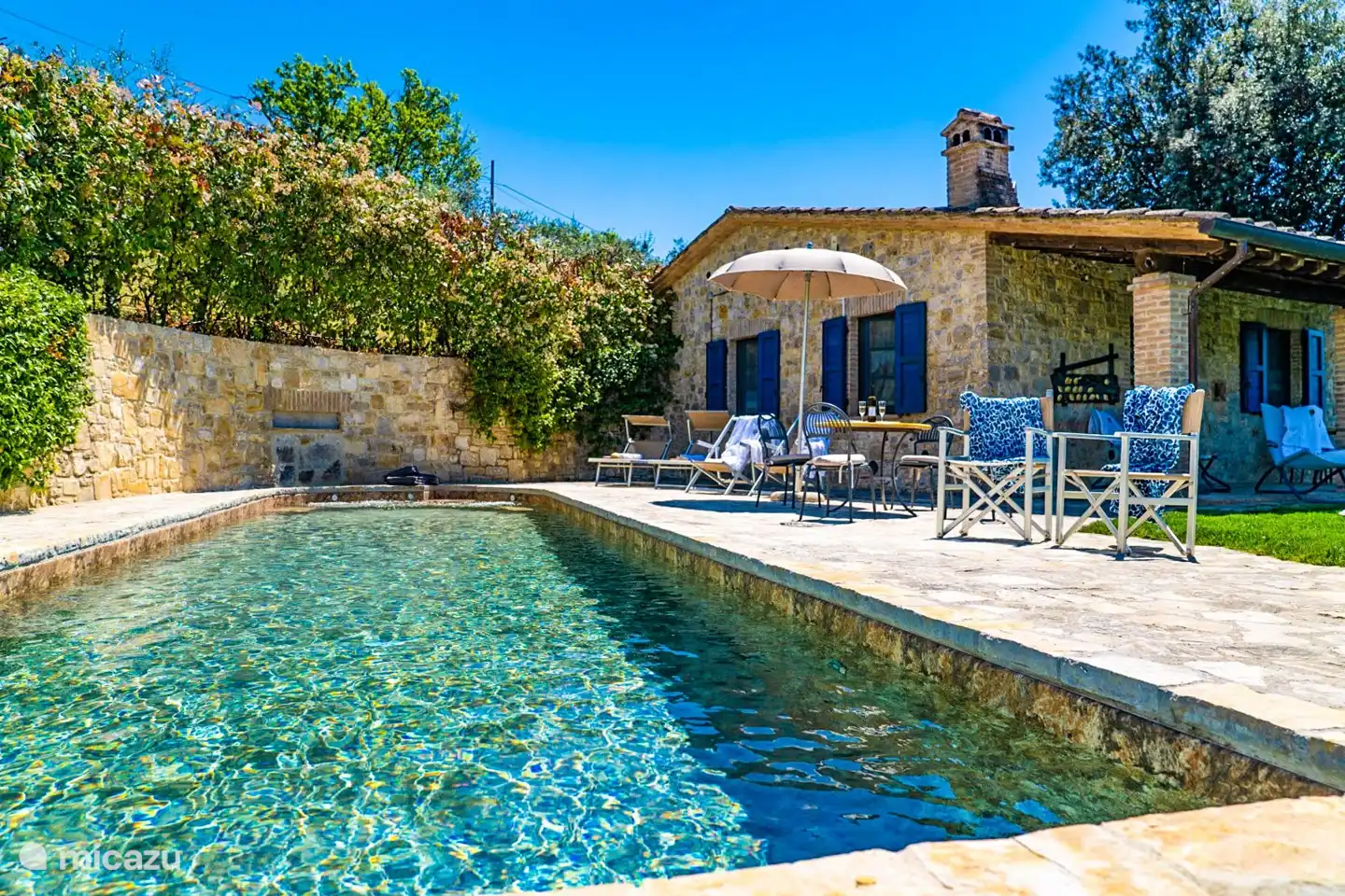 Haus mit privatem Pool in der Nähe von Todi 4p in Italien, Umbrien, Collazzone - ferienhaus