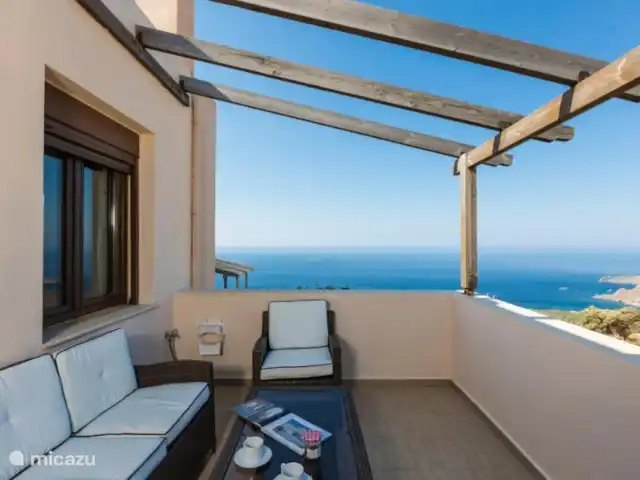 Sellia-Julie | Grèce, Crète, Sellia - villa Balcon avec vue sur la mer