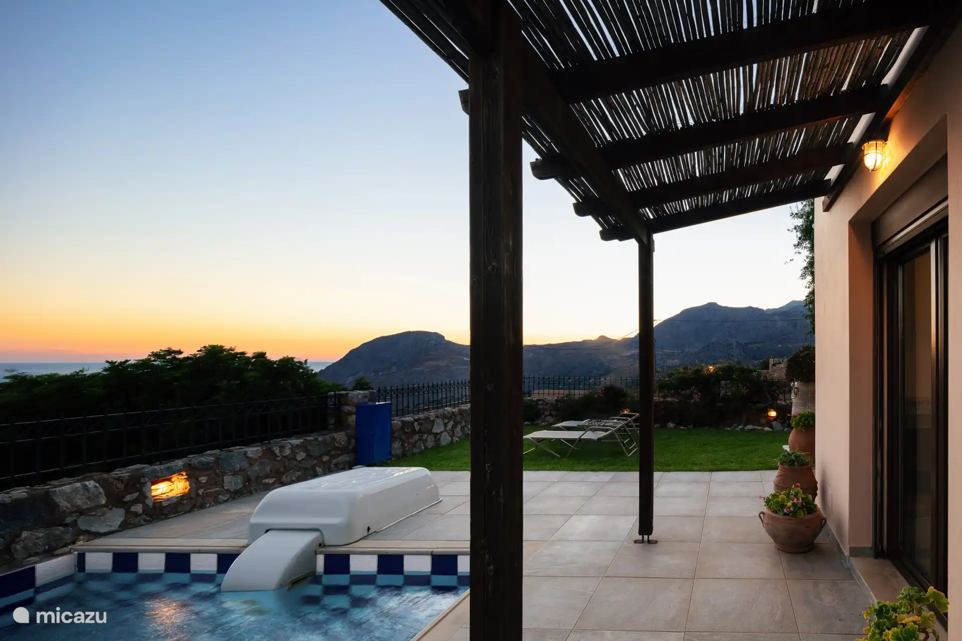 Wunderschöner Sonnenuntergang