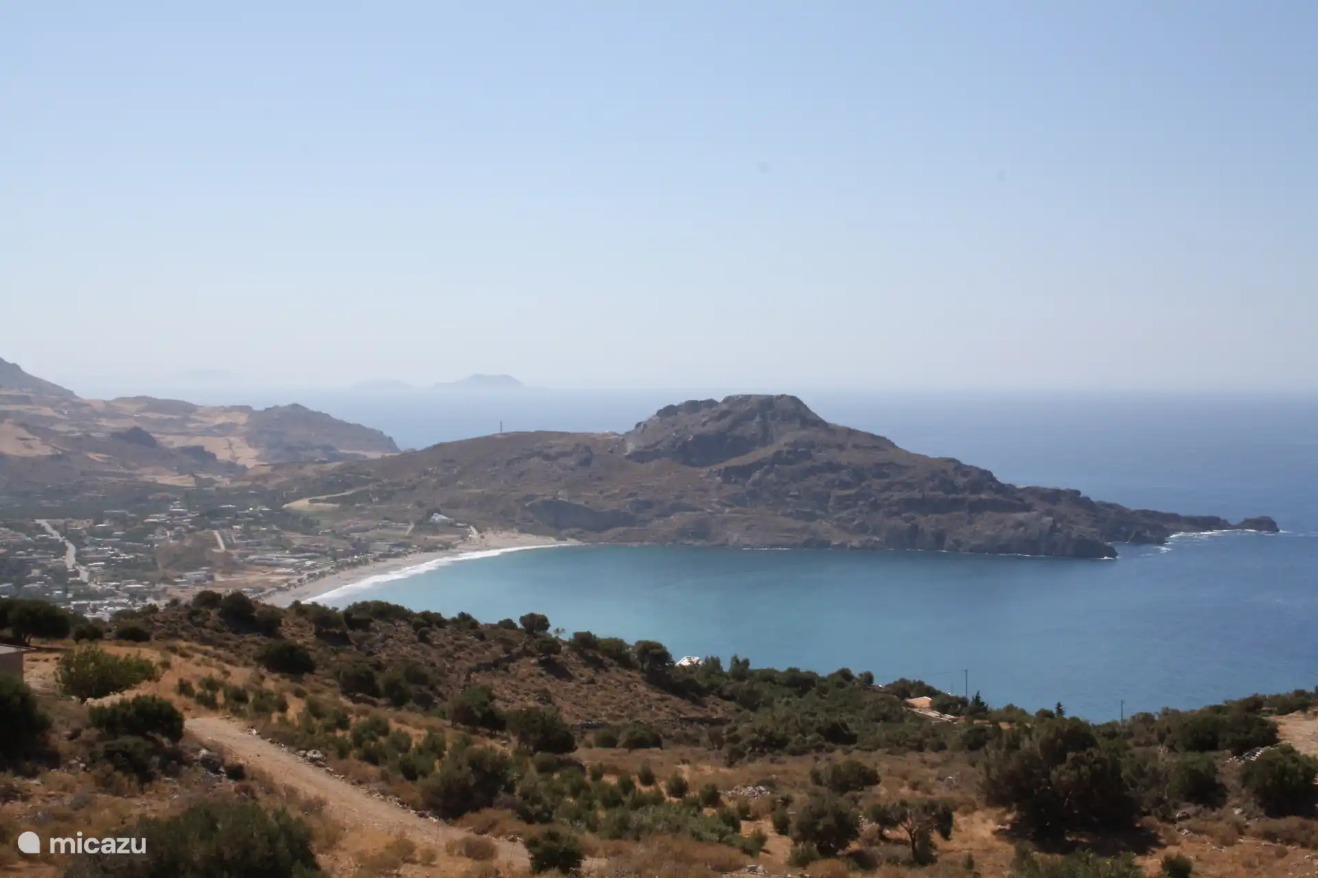 Blick auf die Bucht von Plakias