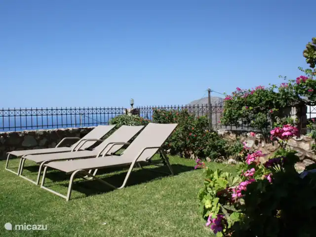 Sellia-Julie | Grèce, Crète, Sellia - villa Se détendre dans le jardin