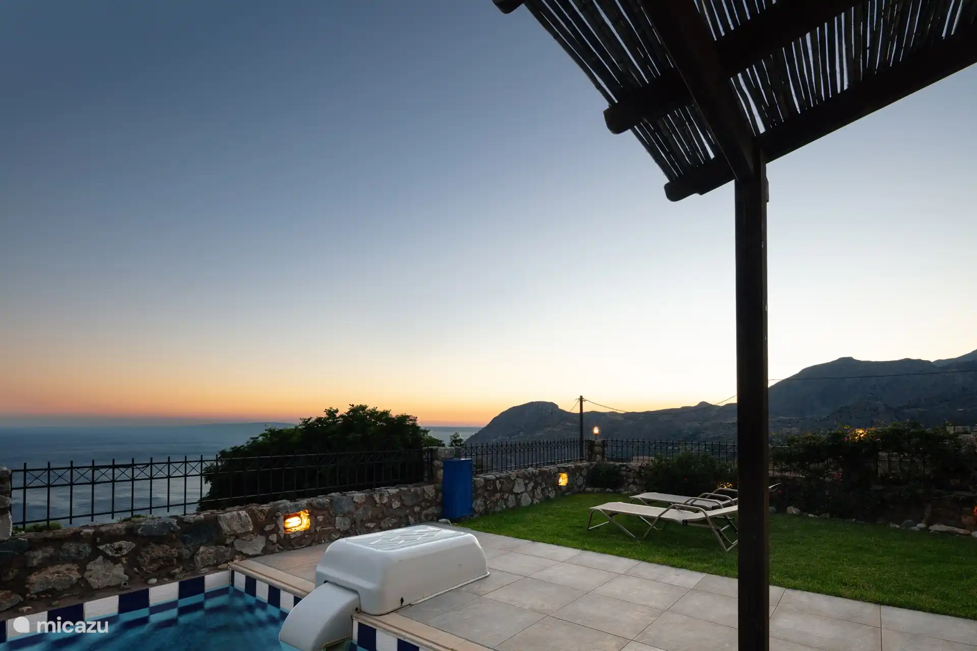 Die Abendsonne genießen