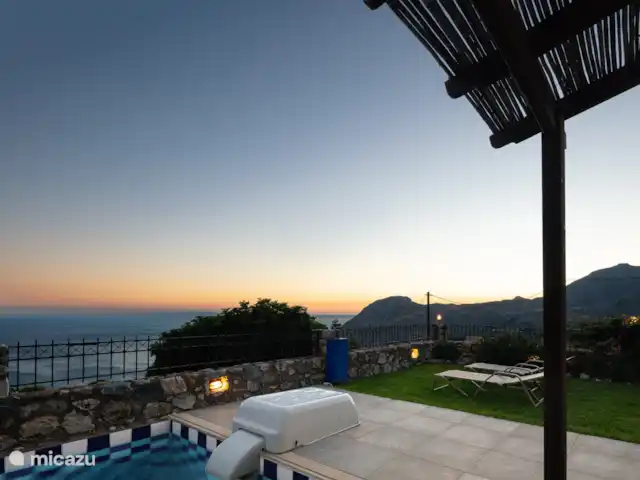 Sellia-Julie | Grèce, Crète, Sellia - villa Profiter du soleil du soir