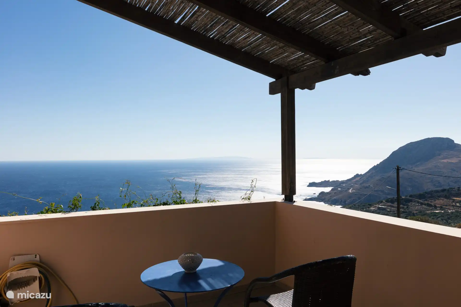 Blick von der Dachterrasse