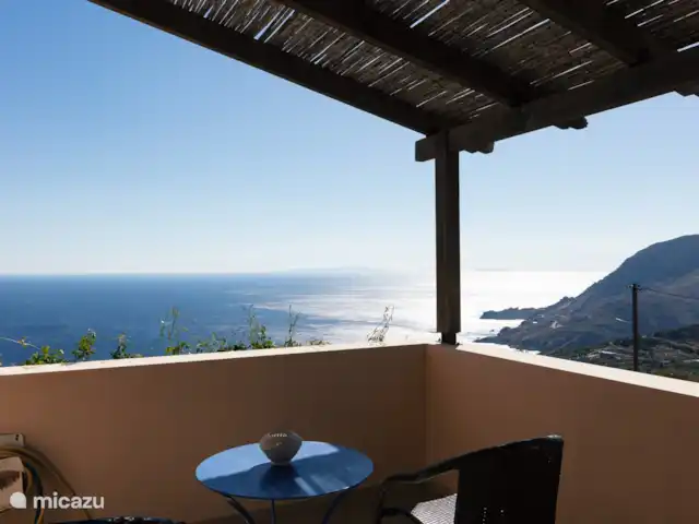 Sellia-Julie | Grèce, Crète, Sellia - villa Vue depuis le toit-terrasse