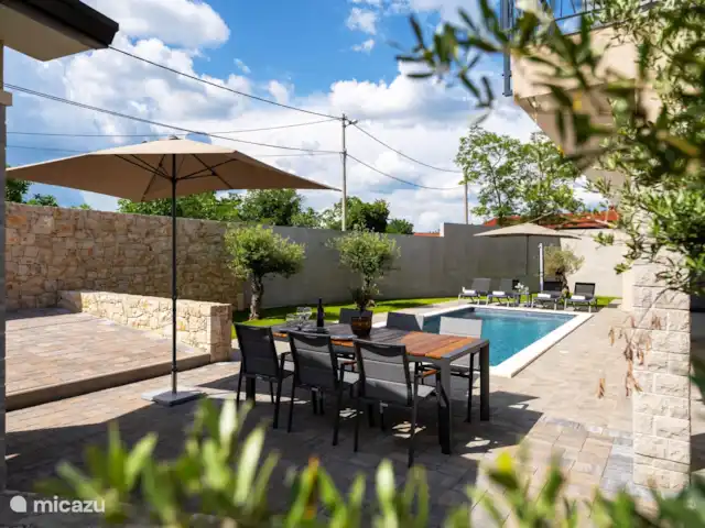 Villa Oliveto en Croacia, Istria, Labin - villa Piscina privada