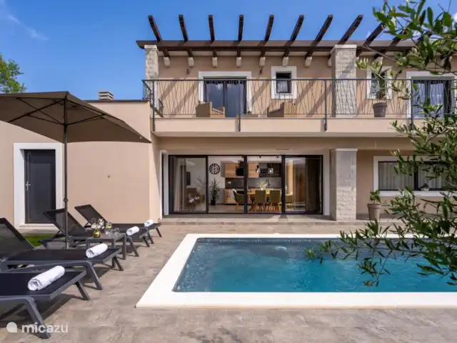 Villa Oliveto en Croacia, Istria, Labin - villa Piscina privada