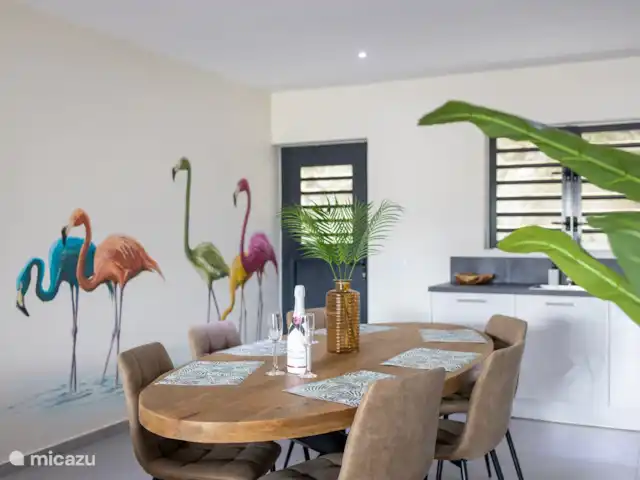 Mambo One B en Curazao, Banda Arriba (este), Mambo Beach - apartamento Comedor