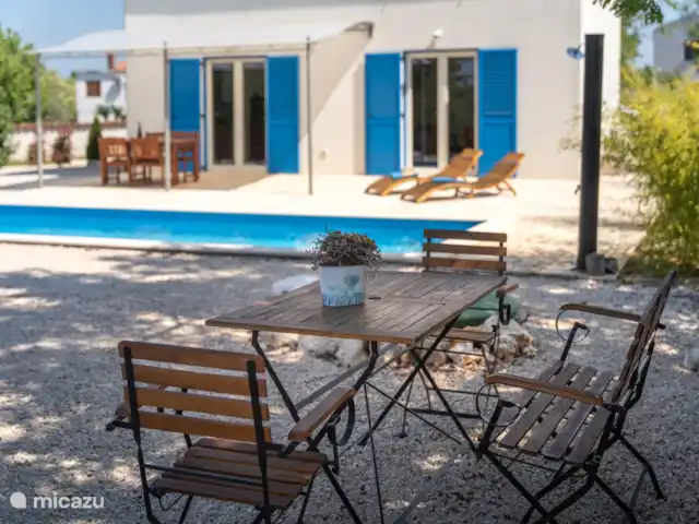 Villa Shana en Croacia, Istria, Porec - villa Asientos al aire libre