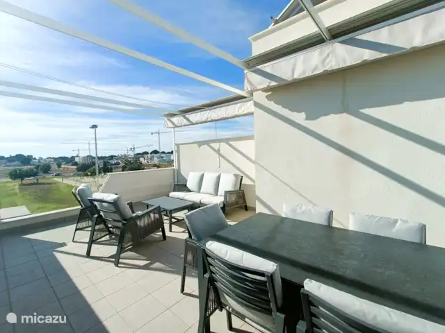 Casa de Mariquita | Espagne, Murcia, Santiago de la Ribera - maison de vacances Confortablement assis dehors au soleil