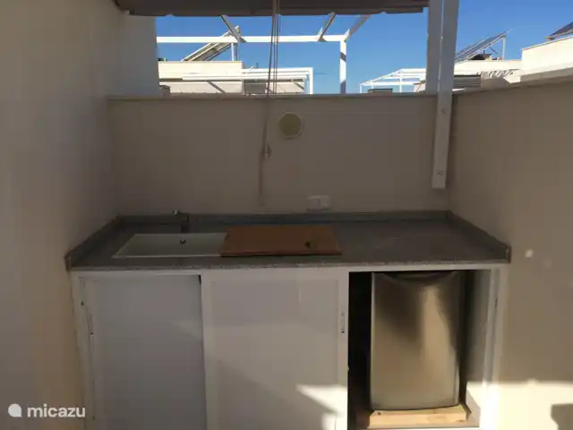 Casa de Mariquita | Espagne, Murcia, Santiago de la Ribera - maison de vacances Cuisine extérieure + frigo