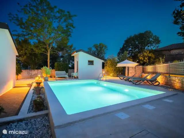 Villa Cristal | Croatie, Istrie, Porec - villa Villa le soir