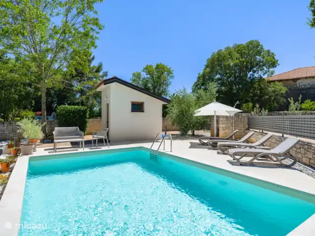 Villa Cristal | Croatie, Istrie, Porec - villa piscine et chaises longues