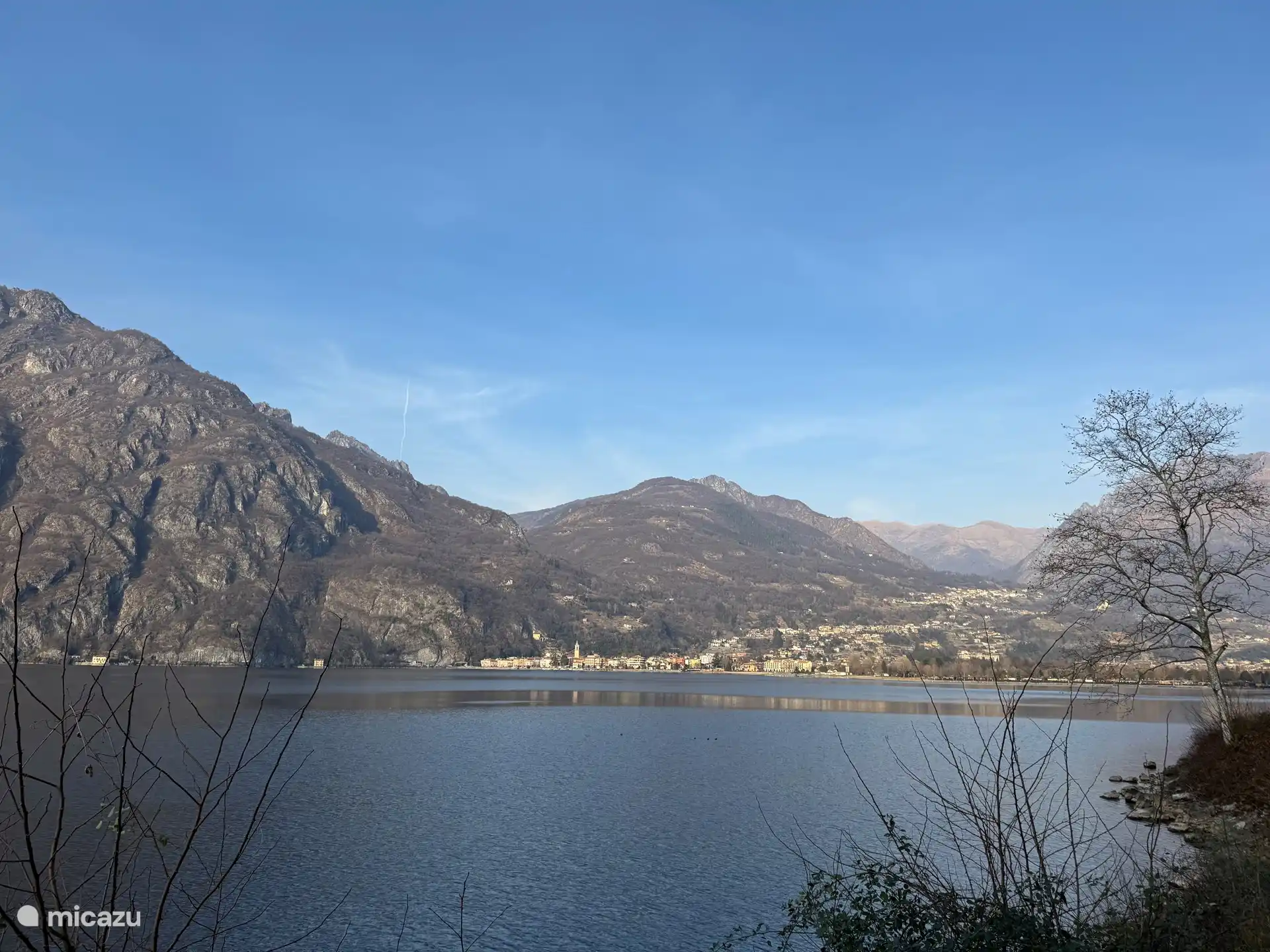 Seeblick mit Blick auf Porlezza