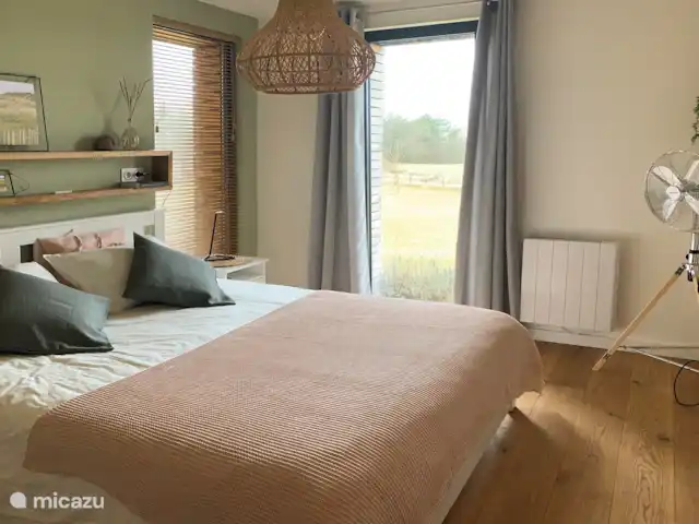 Trémouille en Francia, Dordoña, Saint-Geniès - casa vacacional Dormitorio verde