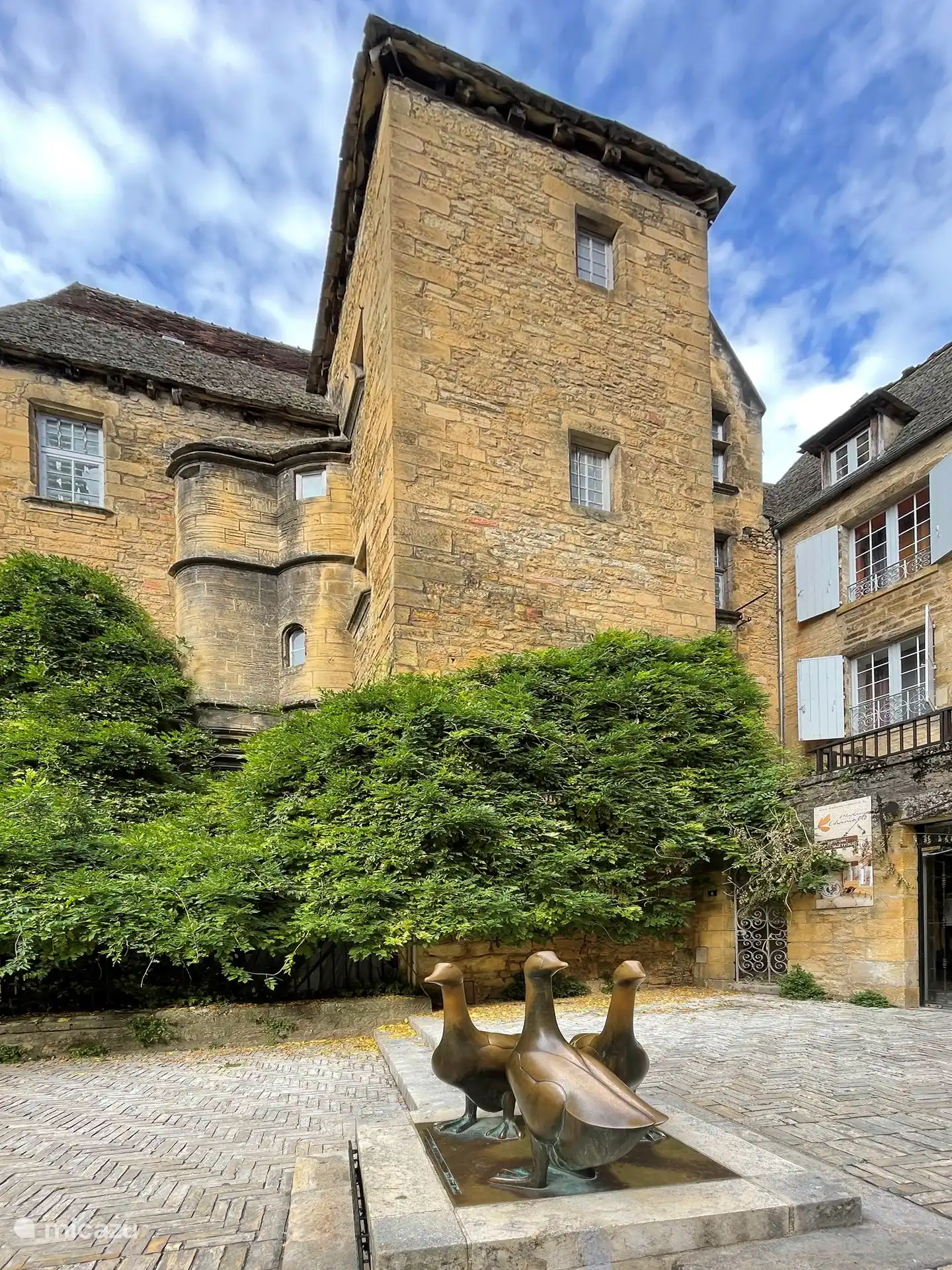 Sarlat, Anspielung auf den Gänsemarkt