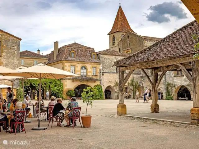 Trémouille en Francia, Dordoña, Saint-Geniès - casa vacacional Monpazier, uno de los 'Plus Beaux Villages de France'