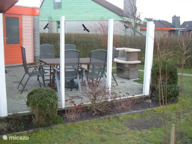 Bungalow de Zeemeeuw | Pays-Bas, Hollande du Nord, Julianadorp aan Zee - bungalow Jardin avec mobilier de jardin
