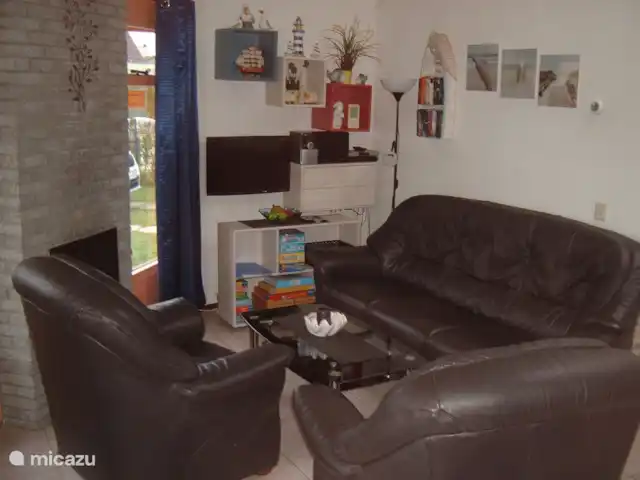 Bungalow de Zeemeeuw | Pays-Bas, Hollande du Nord, Julianadorp aan Zee - bungalow salon - coin salon