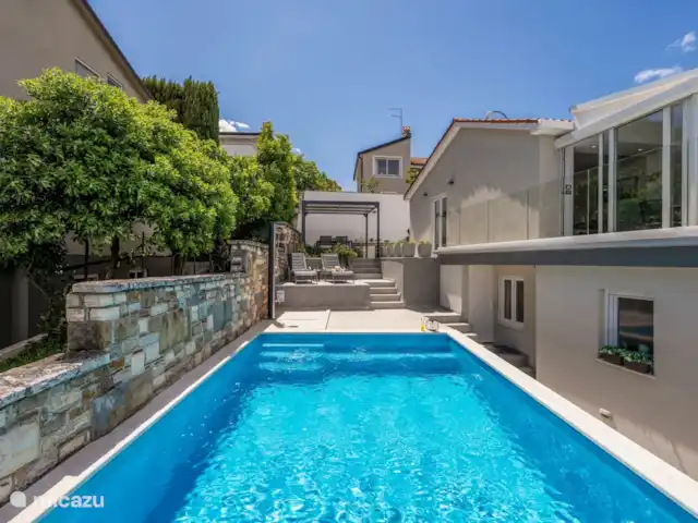 Villa Aurora huren in Kroatië, Istrië, Umag - villa zwembad