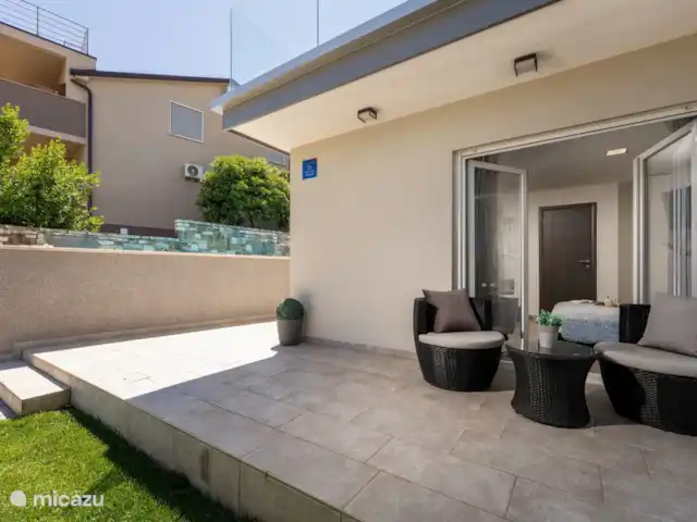 Villa Aurora huren in Kroatië, Istrië, Umag - villa terras
