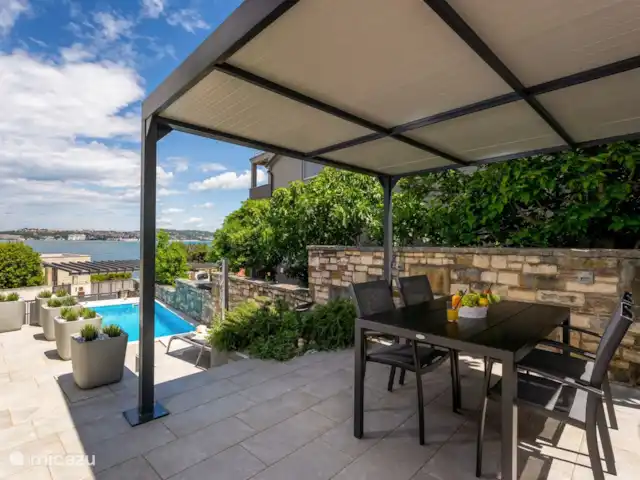 Villa Aurora huren in Kroatië, Istrië, Umag - villa veranda