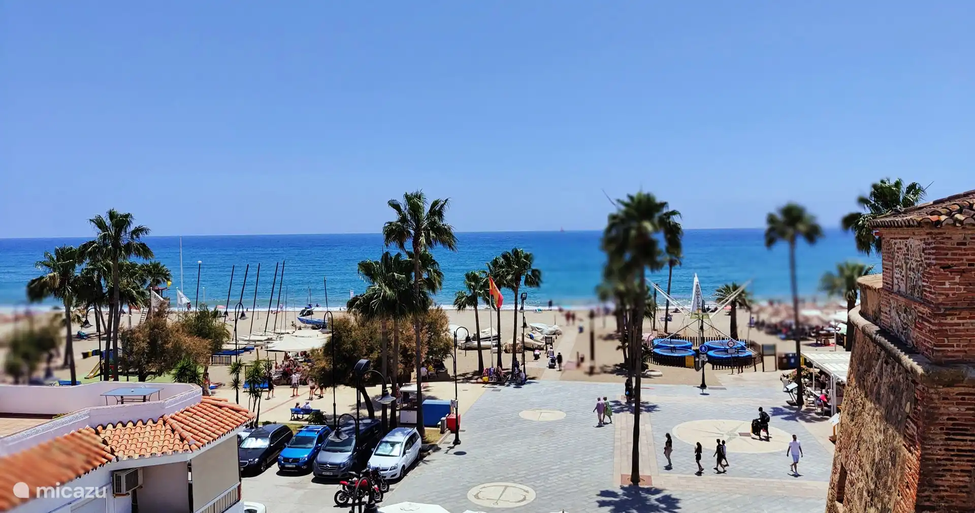 Roof Terrace Beach View