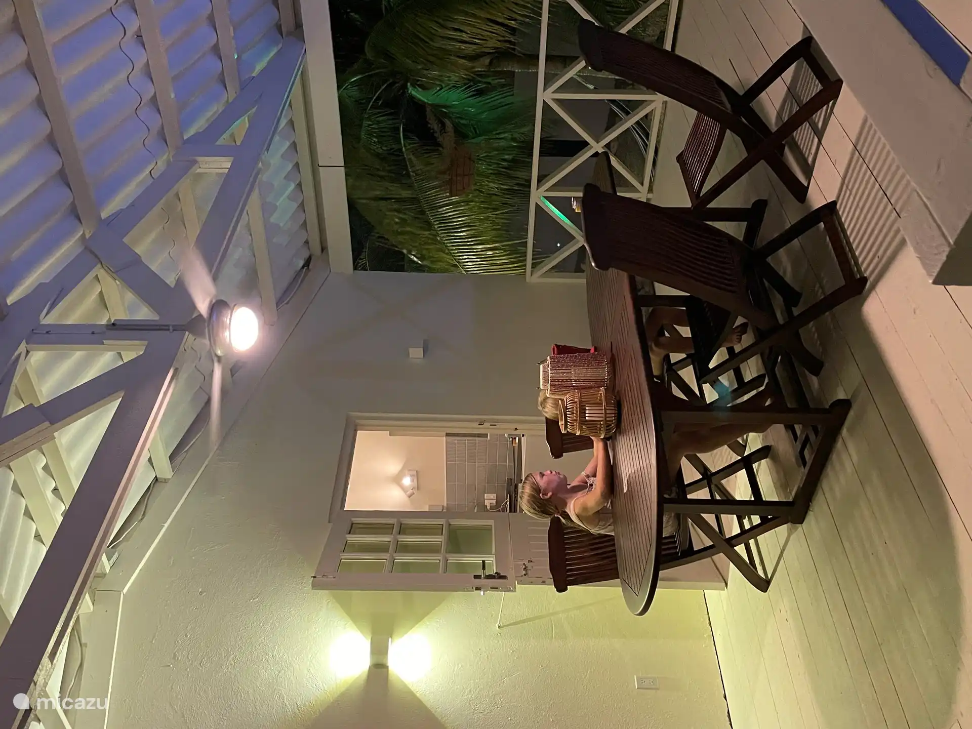 Abends auf der Veranda chillen