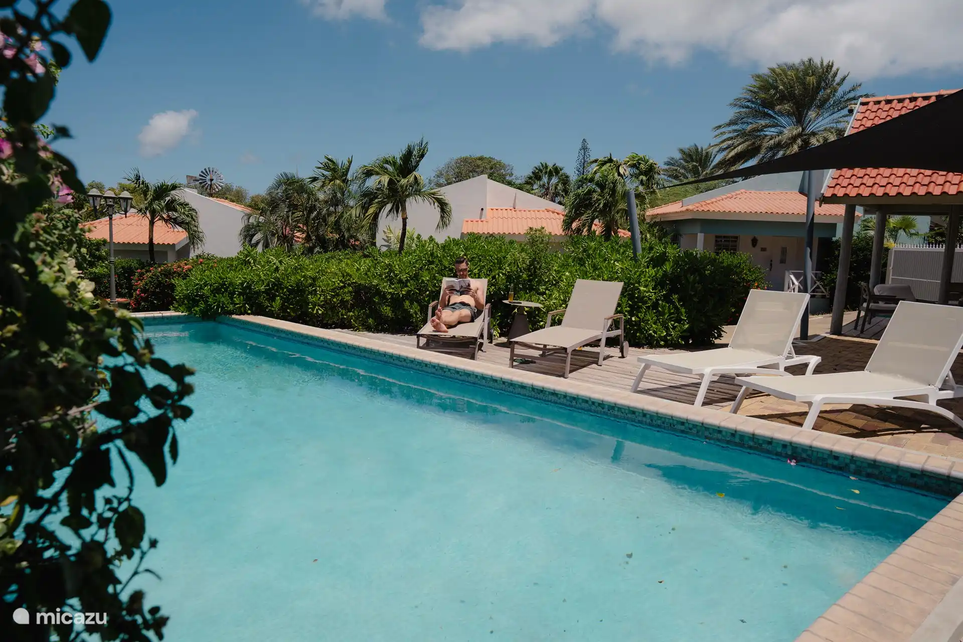 holiday house, Bottelier, Curacao-Middle, Curaçao - Tropical stay at Puru Resort