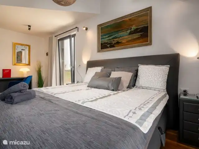 villa en Croacia, Istria, Porec – Villa Corolan dormitorio
