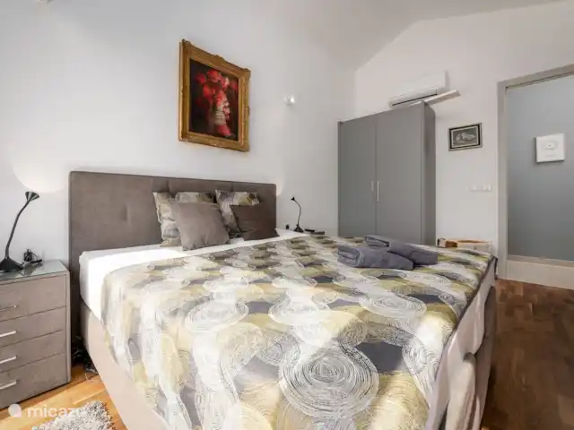 villa en Croacia, Istria, Porec – Villa Corolan dormitorio
