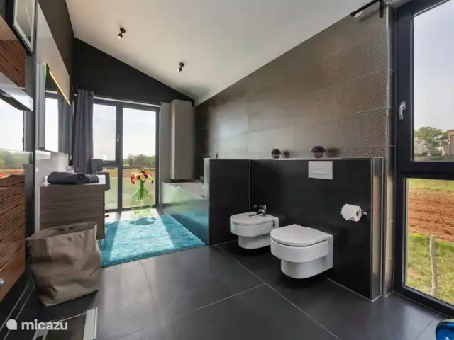 villa en Croacia, Istria, Porec – Villa Corolan baño