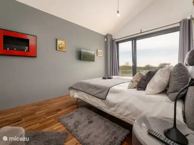 villa en Croacia, Istria, Porec – Villa Corolan dormitorio