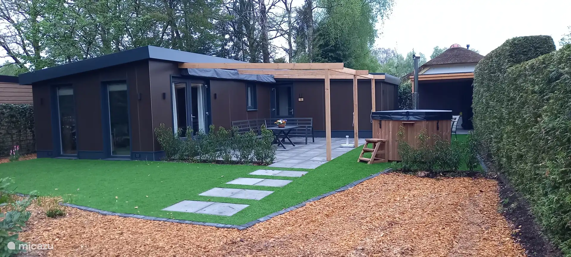 Casa de vacaciones con bañera de hidromasaje para 6 personas 