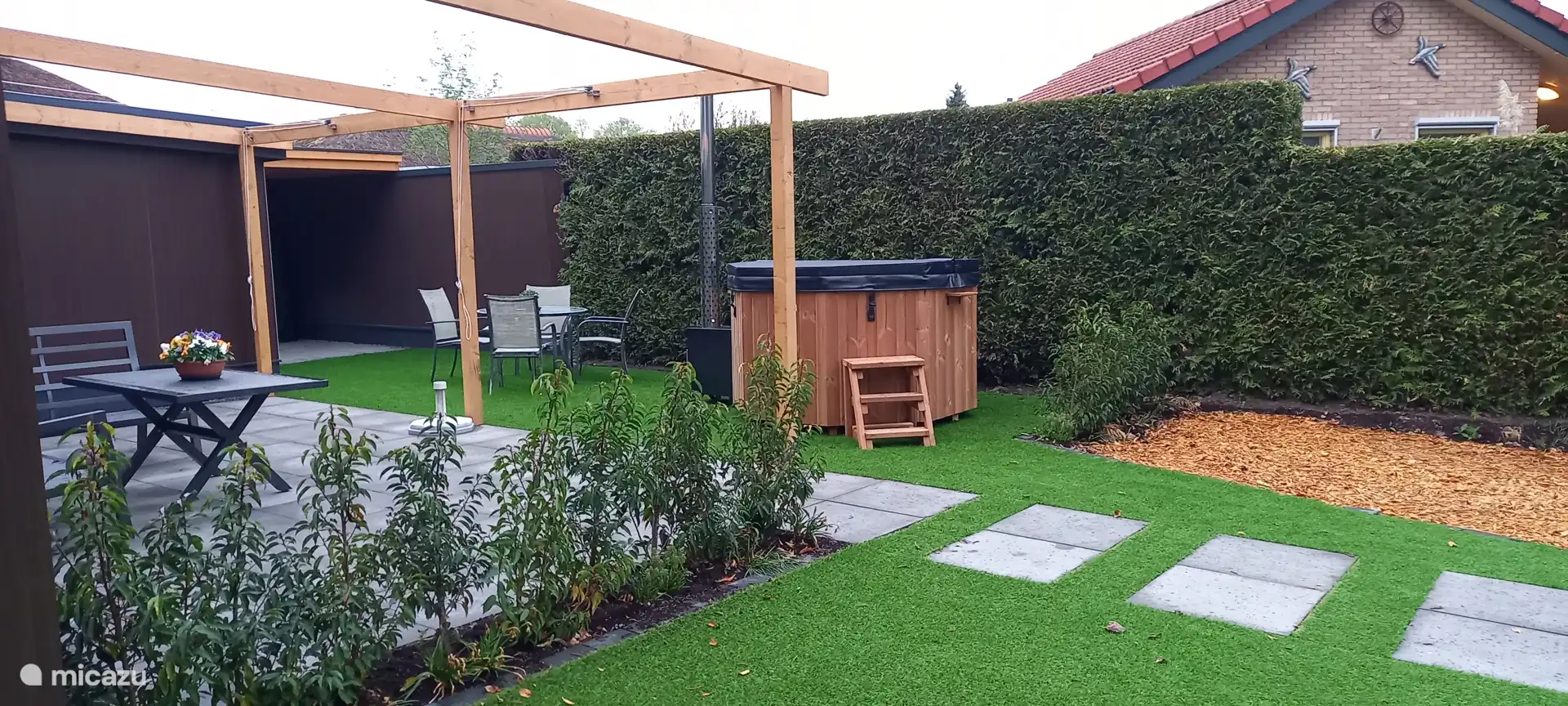 Casa de vacaciones con bañera de hidromasaje para 6 personas