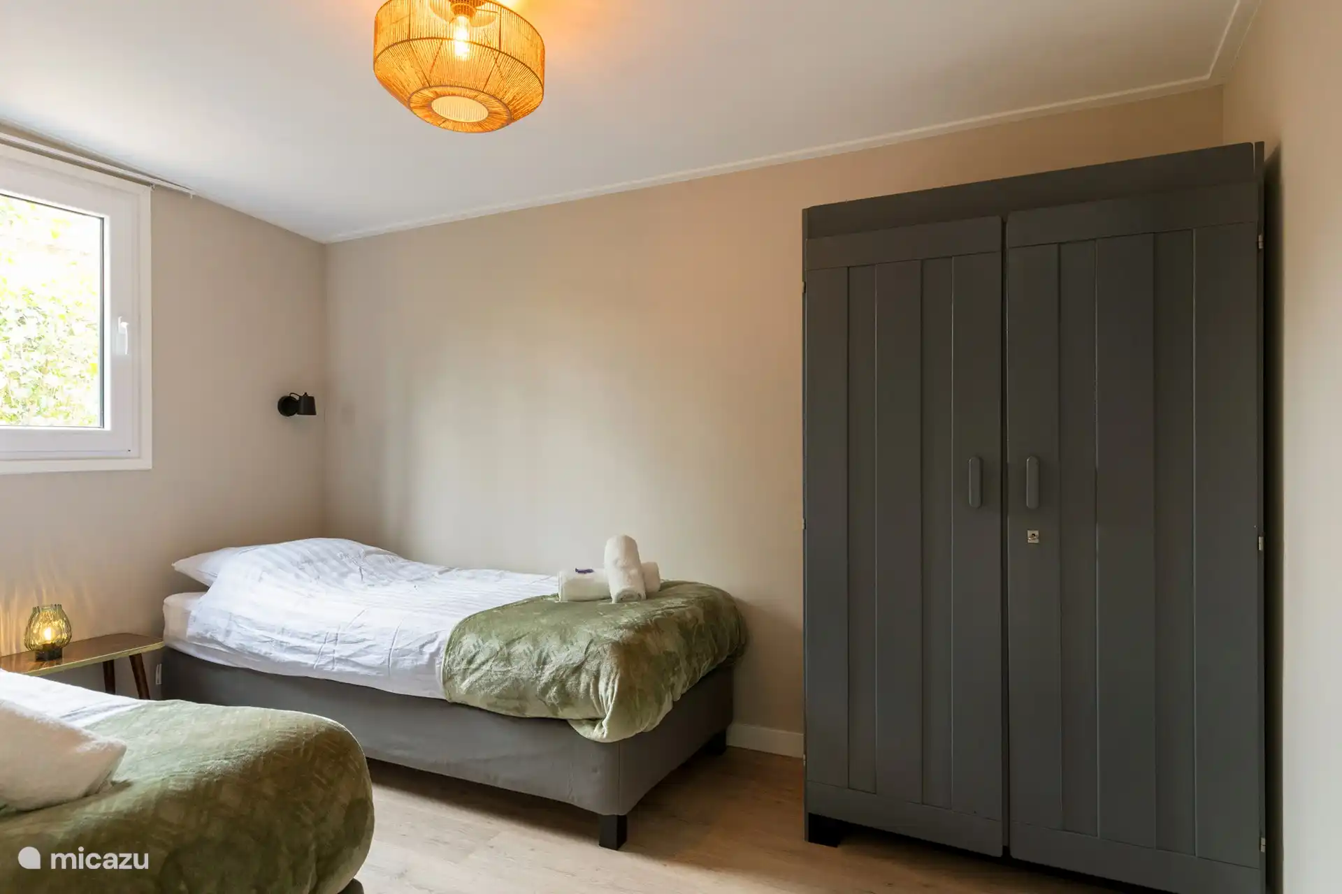 2º dormitorio con 2 camas individuales de 80 x 200