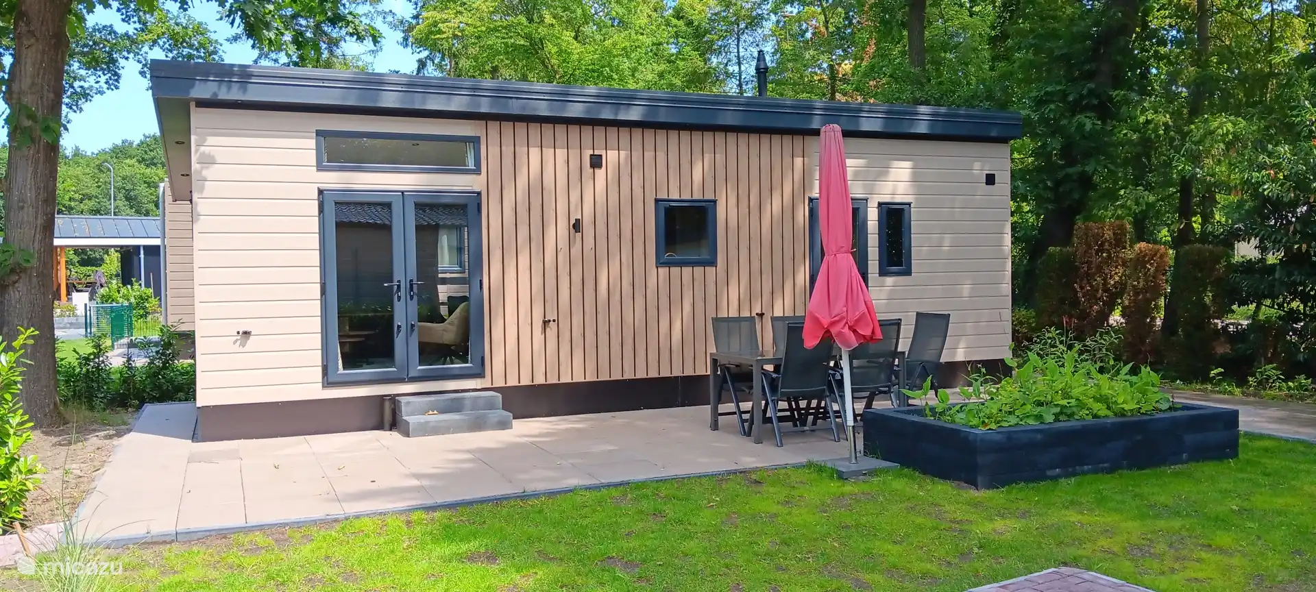 Chalet, Jardin, Terrasse