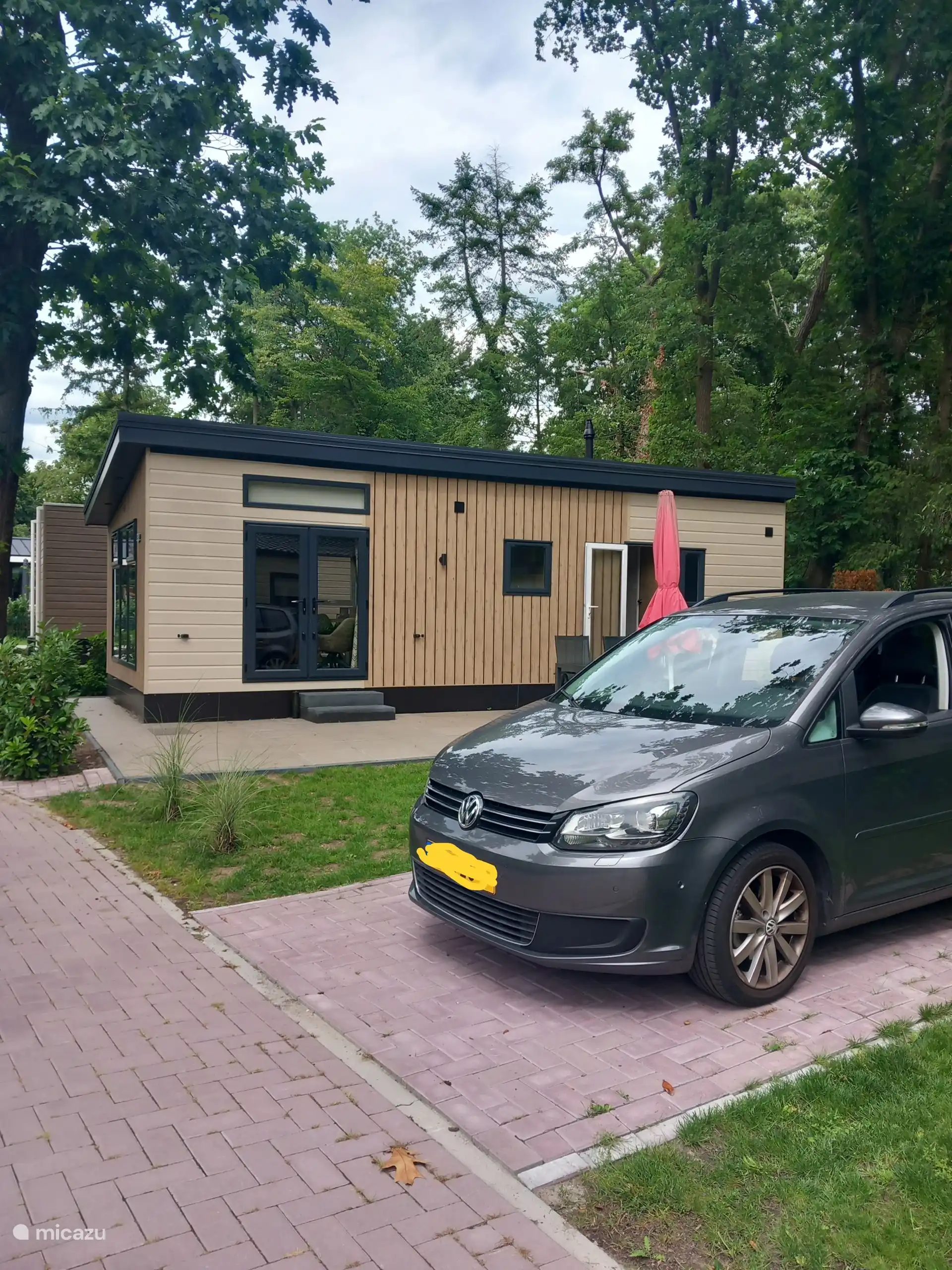 Chalet, jardin, terrasse, parking