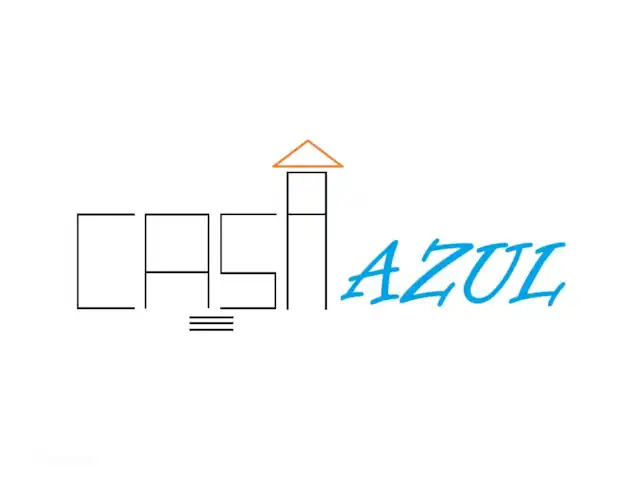 Location de Vacances Espagne, Costa Cálida, Isla plana, villa - Casa Azul Notre logo avec le contour de la villa