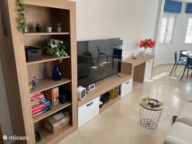 Location de Vacances Espagne, Costa Cálida, Isla plana, villa - Casa Azul Meubles TV de salon