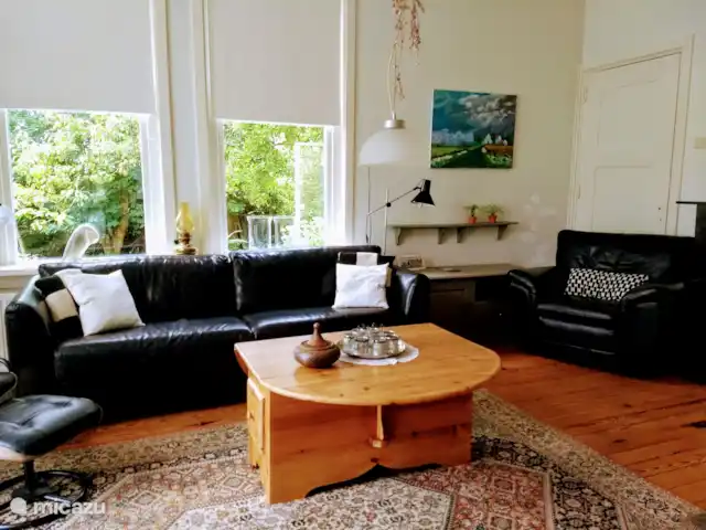 Maison familiale 't Spoorhuis | Pays-Bas, Groningue, Zoutkamp - bungalow Coin salon dans le salon