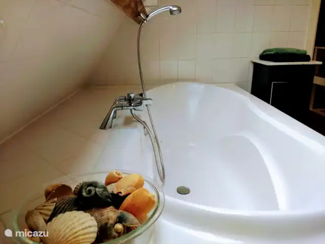 Maison familiale 't Spoorhuis | Pays-Bas, Groningue, Zoutkamp - bungalow Avec baignoire