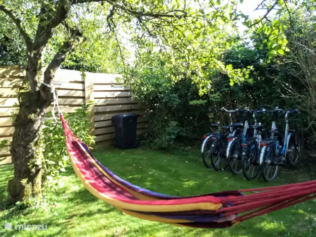 Maison familiale 't Spoorhuis | Pays-Bas, Groningue, Zoutkamp - bungalow Des vélos et des vélos électriques peuvent être loués à la réception adjacente. Les réservations sont recommandées.